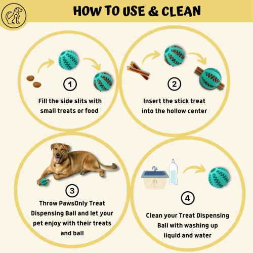 Interactive Dog Toy Ball for Boredom | Stimulation Toy