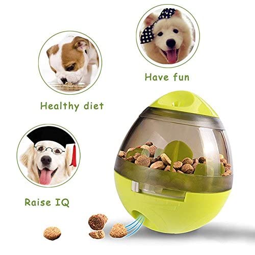 Zellar Dog Treat Dispensing Ball - Interactive Toy