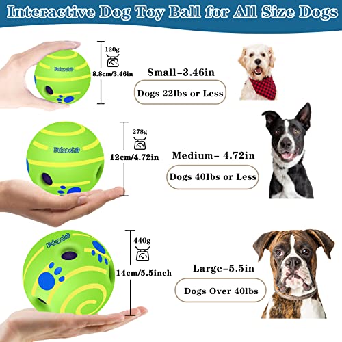 Interactive Indestructible Giggle Ball Toy for Dogs