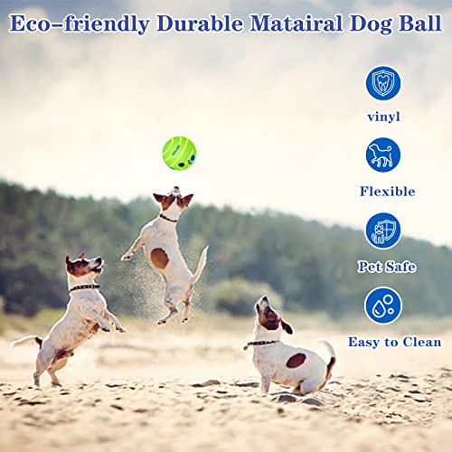 Interactive Indestructible Giggle Ball Toy for Dogs