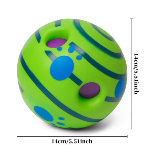 Interactive Giggle Ball Squeaky Toy for Dogs