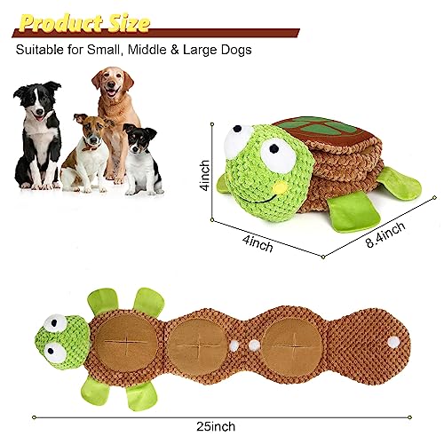 Interactive Squeaky Snuffle Toy for Medium Large Dogs