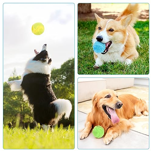 Electric Rolling Ball Interactive Dog Toy with Covers