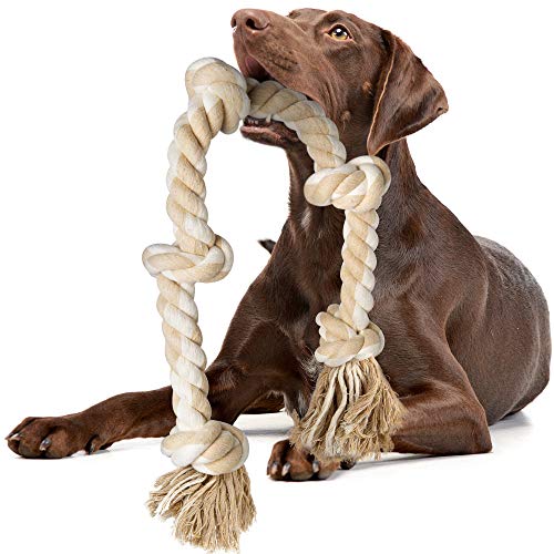 Indestructible Cotton Dog Rope Toys for Aggressive Chewers