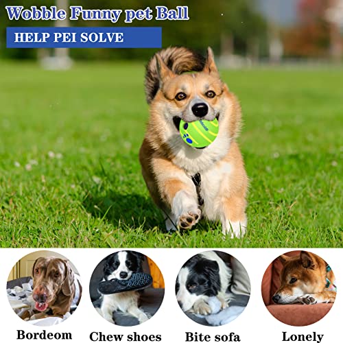 Interactive Indestructible Giggle Ball Toy for Dogs