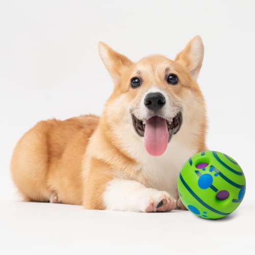 Interactive Giggle Ball Squeaky Toy for Dogs