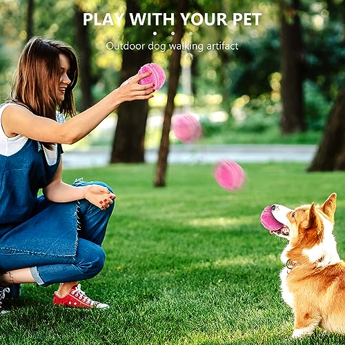 Electric Rolling Ball Interactive Dog Toy with Covers