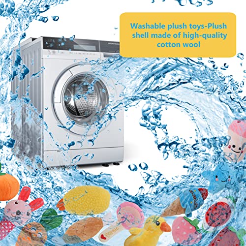 14 Pack Dog Squeaky Toys for Interactive Chew