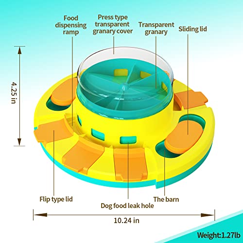 Interactive Puzzle Toys for Dogs Training, Treat Dispenser