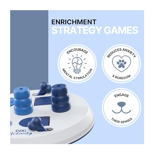 TRIXIE Dog Activity Strategy Game Flip Board Toy