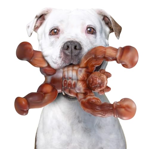 Zinbo Indestructible Bacon Flavored Dog Chew Toy