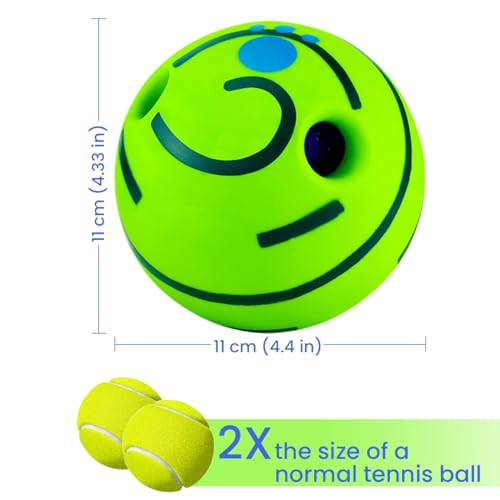 ZUNAX Giggle Ball: Interactive Squeaky Toy for Dogs