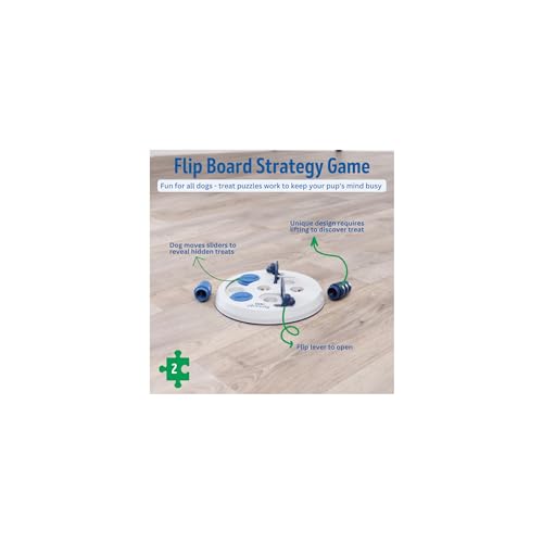 TRIXIE Dog Activity Strategy Game Flip Board Toy
