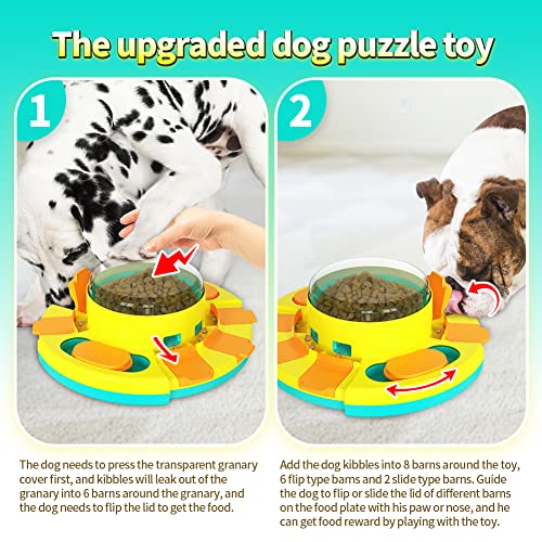 Interactive Puzzle Toys for Dogs Training, Treat Dispenser