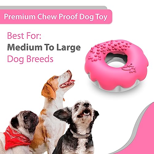 PetBuds Indestructible Doughnut Dog Toys - Interactive Boredom_solution