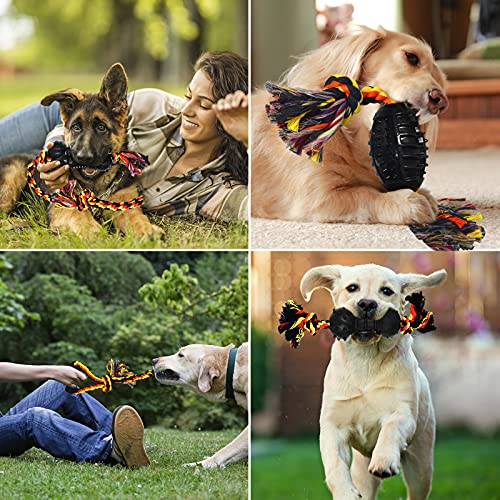 Yipetor Durable Dog Chew Toy Bone Set (6-pack)