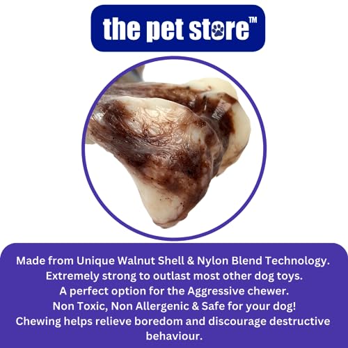 Jurassic Bone Dog Chew Toy for Strong Chewers