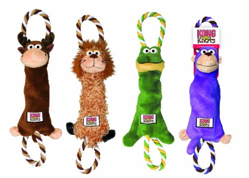 KONG Tugger Knots Monkey Dog Toy - Small/Medium Dogs