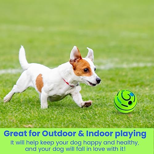 ZUNAX Giggle Ball: Interactive Squeaky Toy for Dogs