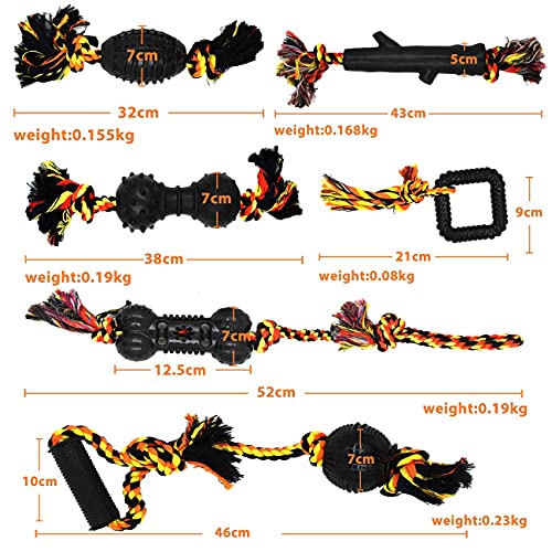 Yipetor Durable Dog Chew Toy Bone Set (6-pack)