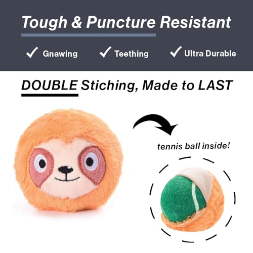 HugSmart Pet Zoo Ball - Interactive Dog Toy Pack