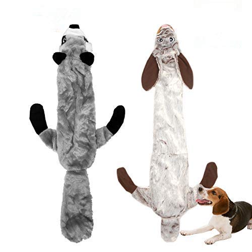 Bojafa Squeaky Dog Toy Bundle - Durable Plush