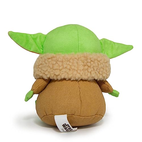 Mandalorian Baby Yoda Dog Toy, Plush Squeaker, All Breeds