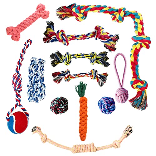 Puppy Teething Rope Chew Toy for Small Dogs