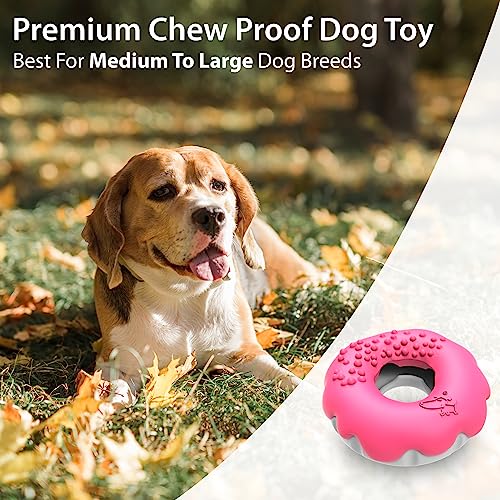 PetBuds Indestructible Doughnut Dog Toys - Interactive Boredom_solution