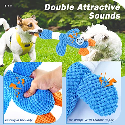 Indestructible Goose Dog Toys for Aggressive Chewers
