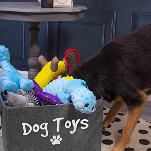 Grey Smart Choice Dog Toy Box