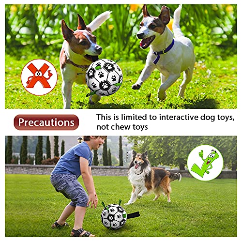 Interactive Dog Football Toy for Small-Medium Breeds, Durable