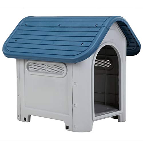 Indoor/Outdoor Plastic Dog Kennel for Pet Living