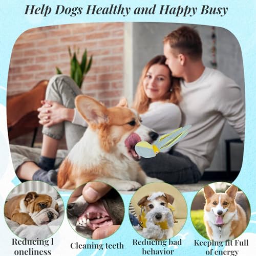 Interactive Squeaky Octopus Dog Chew Toy, Durable Dog Toy