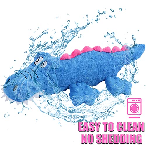 Crocodile Plush Squeaky Dog Toy for Large Dogs