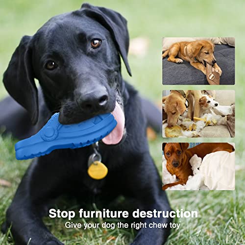 Indestructible Squeaky Dog Toy with Milk Flavor