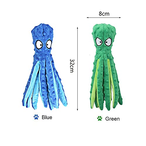 Octopus Dog Toys Bundle with Squeaker for Training