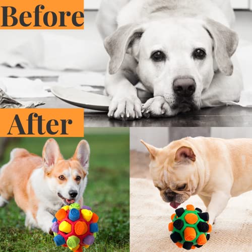 CIIVURR Snuffle Ball Interactive Food Puzzle Toy for Dogs