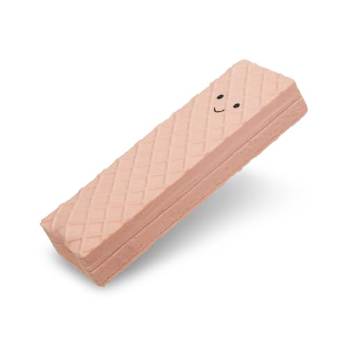 Pink Wafer Latex Dog Toy by Petface