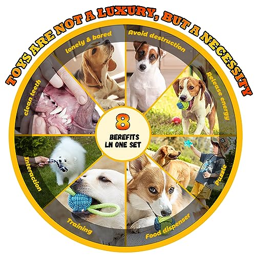 20 Pack Luxury Dog Chew Toys for Puppy