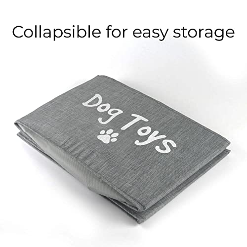 Grey Smart Choice Dog Toy Box