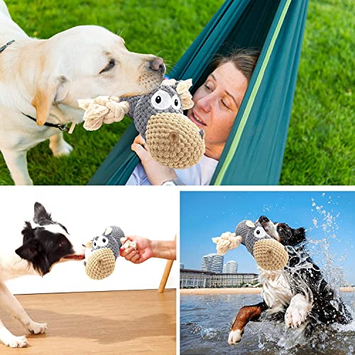 Interactive Squeaky Dog Toy for Small to Large Dogs