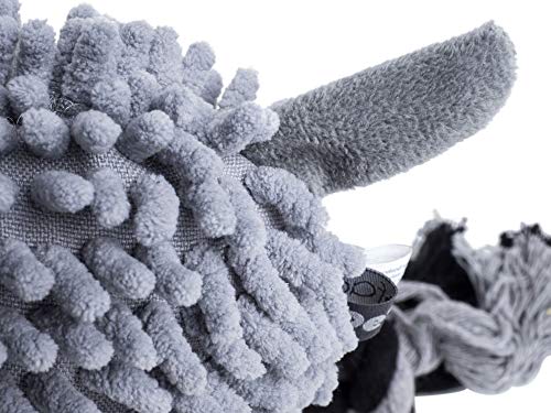 Petface Noodle Donkey Plush Dog Toy Farmyard Buddies