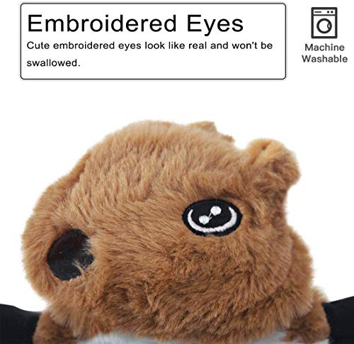 Newthinking Squeaky Dog Toys 5 Pack Plush for Dogs