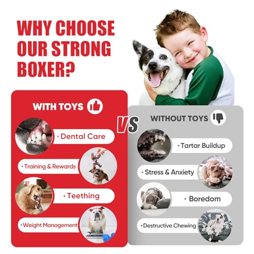 Zinbo Tough Dog Toys for Aggressive Chewers (Dark Brown)