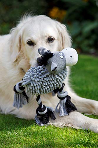 Petface Noodle Donkey Plush Dog Toy Farmyard Buddies