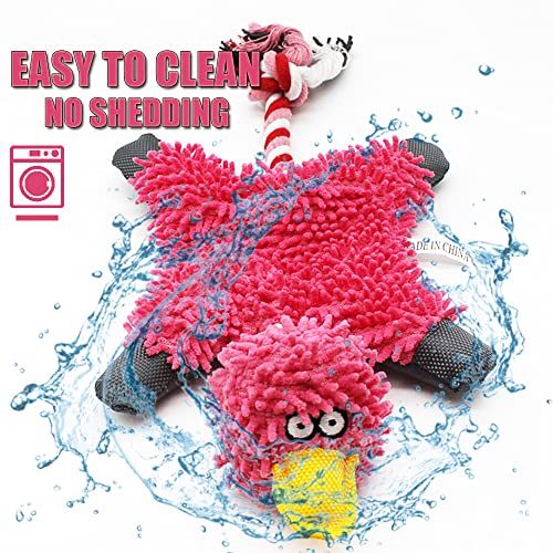 Squeaky Duck Plush Dog Toys for All Dogs