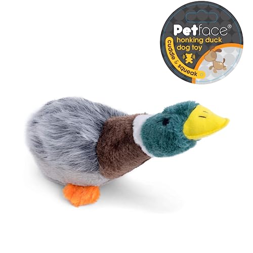 Petface Honking Duck Plush Toy for Dogs