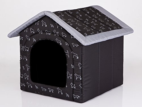 Hobbydog R4 Dog House 60 x 55 cm Black