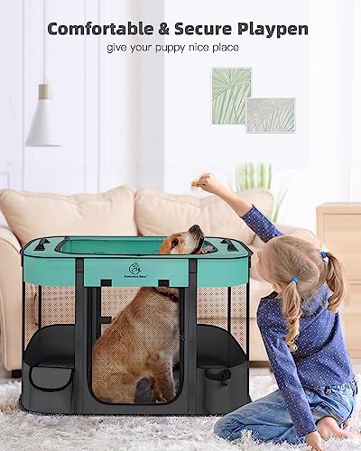 Portable Foldable Pet Playpen for Dogs and Cats